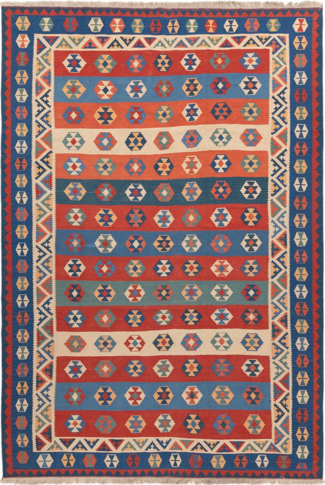 Persian Rug Kilim Fars 305x210 305x210, Persian Rug Woven by hand