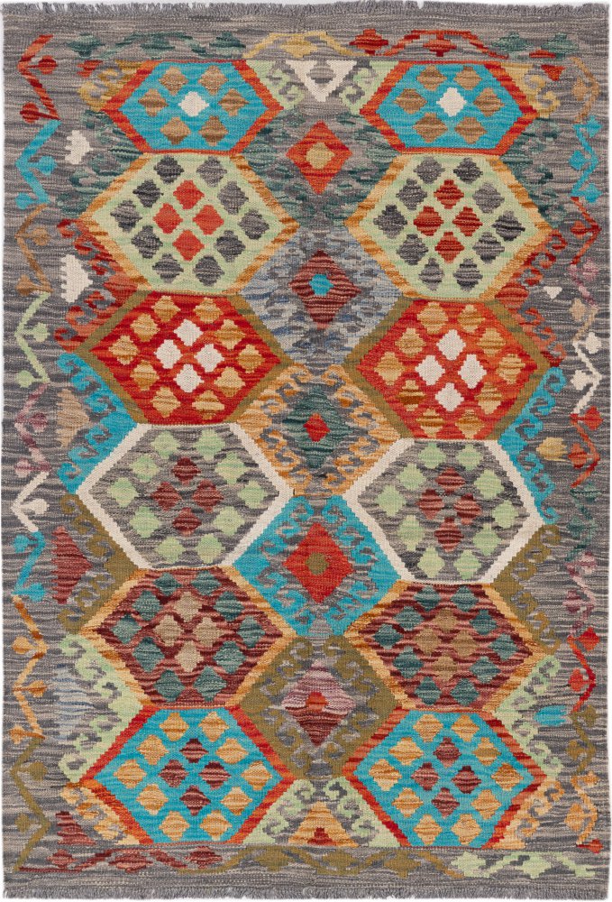 Afgán szőnyeg Kilim Afgán 150x103 150x103, Perzsa szőnyeg Kézzel szőtt