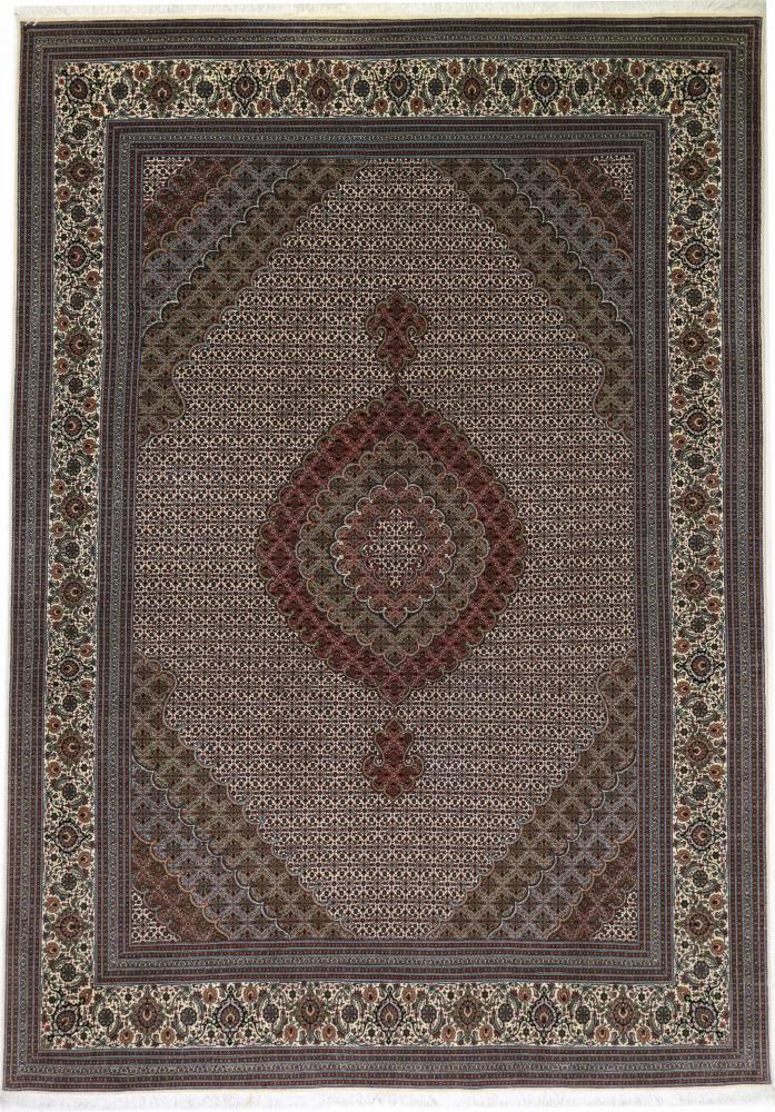 Tapete persa Tabriz Mahi 50Raj 355x249 355x249, Tapete persa Atado à mão