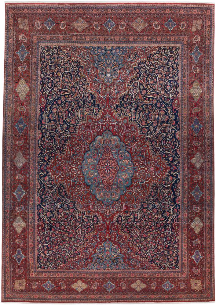 Persian Rug Keshan 438x312 438x312, Persian Rug Knotted by hand