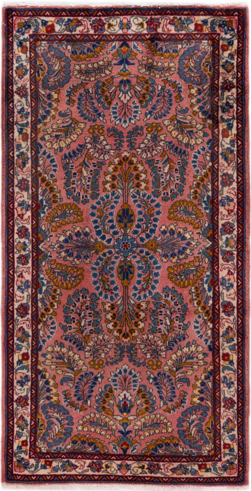 Persian rug Sarouk 128x65 128x65, Persian rug Hand-knotted