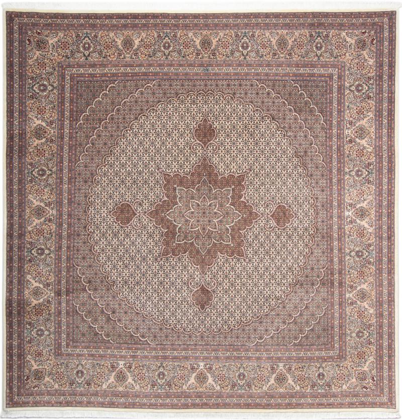 Tapete persa Tabriz 50Raj 259x253 259x253, Tapete persa Atado à mão