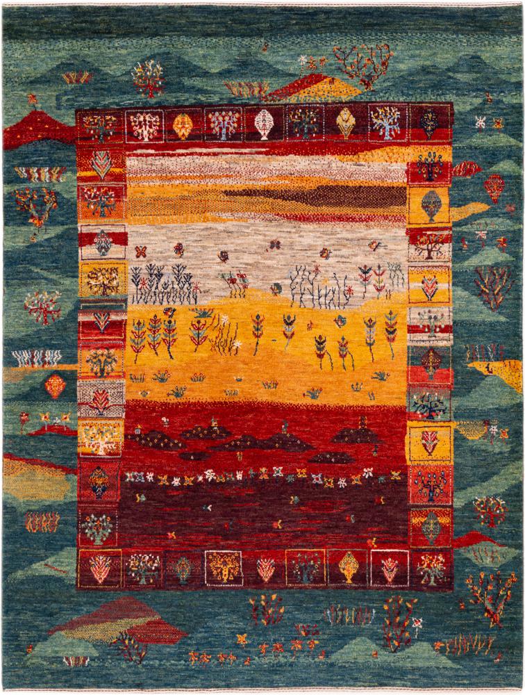 Dywan perski Persja Gabbeh Loribaft Nowbaft 197x151 197x151, Dywan perski Ręcznie tkane