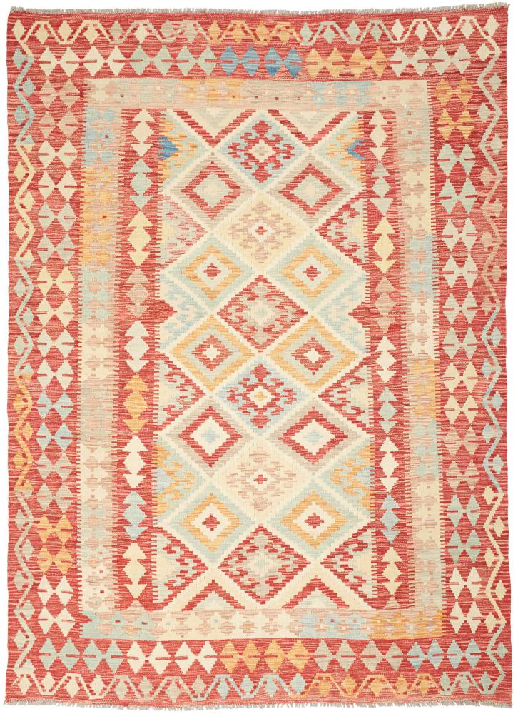 Tapete afegão Kilim Afegão 243x173 243x173, Tapete persa Tecido à mão