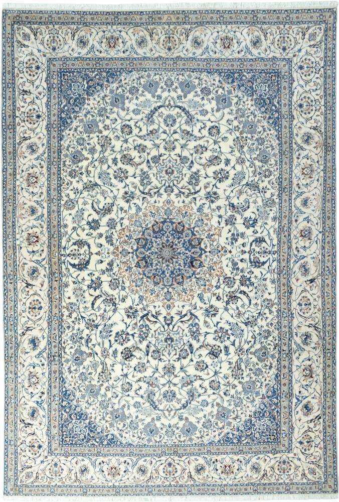 Persian Rug Nain 6La 11'11"x8'4" 11'11"x8'4", Persian Rug Knotted by hand