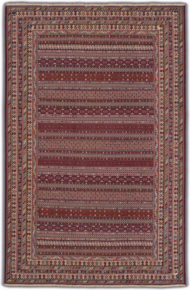 Persian Rug Kilim Fars Sirjan 10'0"x6'5" 10'0"x6'5", Persian Rug Woven by hand