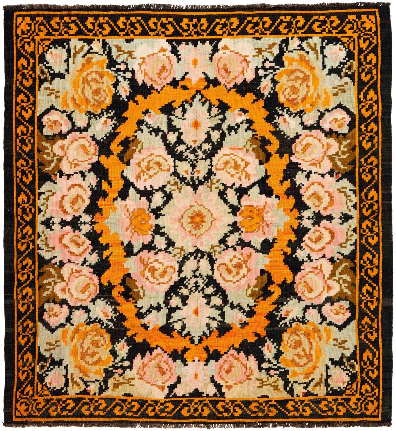  Kilim Rosen 168x158 168x158, Tapete persa Tecido à mão