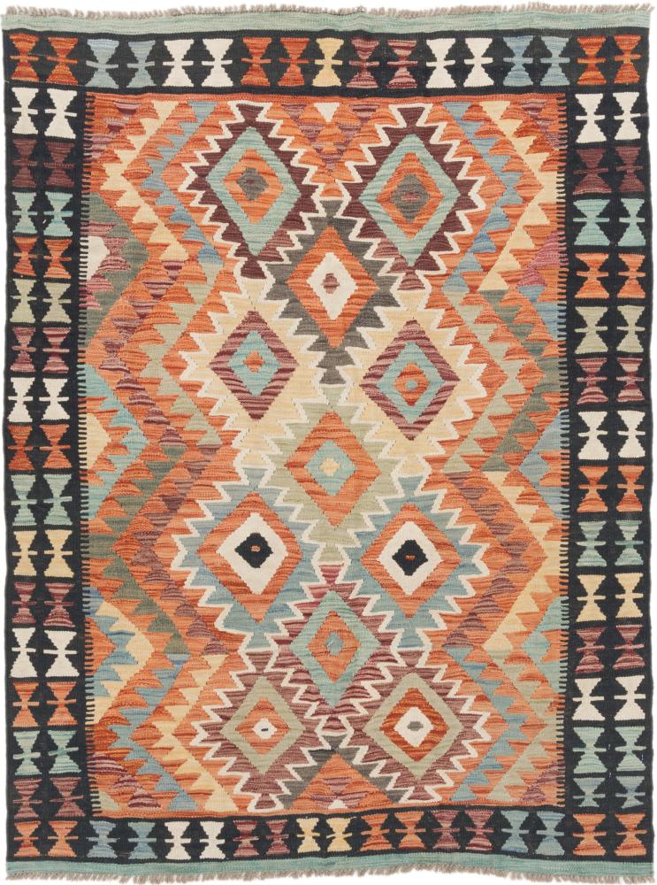 Afgán szőnyeg Kilim Afgán 195x149 195x149, Perzsa szőnyeg szőttesek