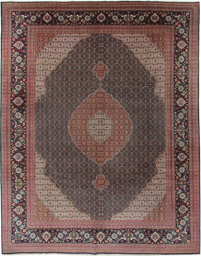 Persialainen matto Tabriz Mahi 60Raj 373x293 373x293, Persialainen matto Solmittu käsin