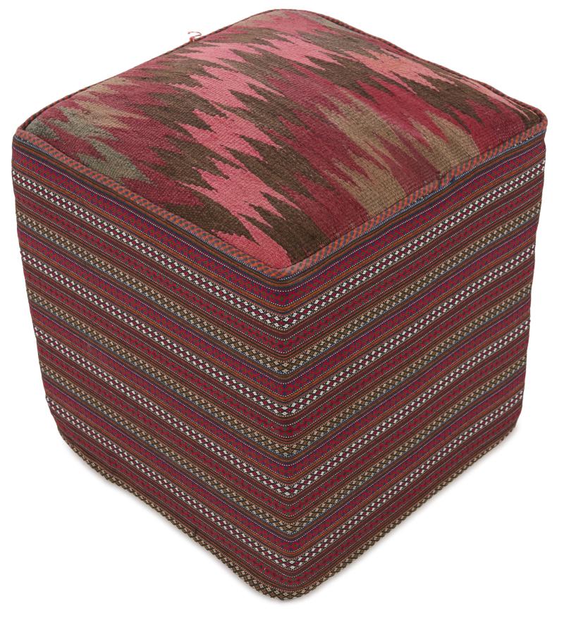 Περσικό χαλί Κιλίμ Hocker 49x51 49x51, Περσικό χαλί Χειροποίητη ύφανση