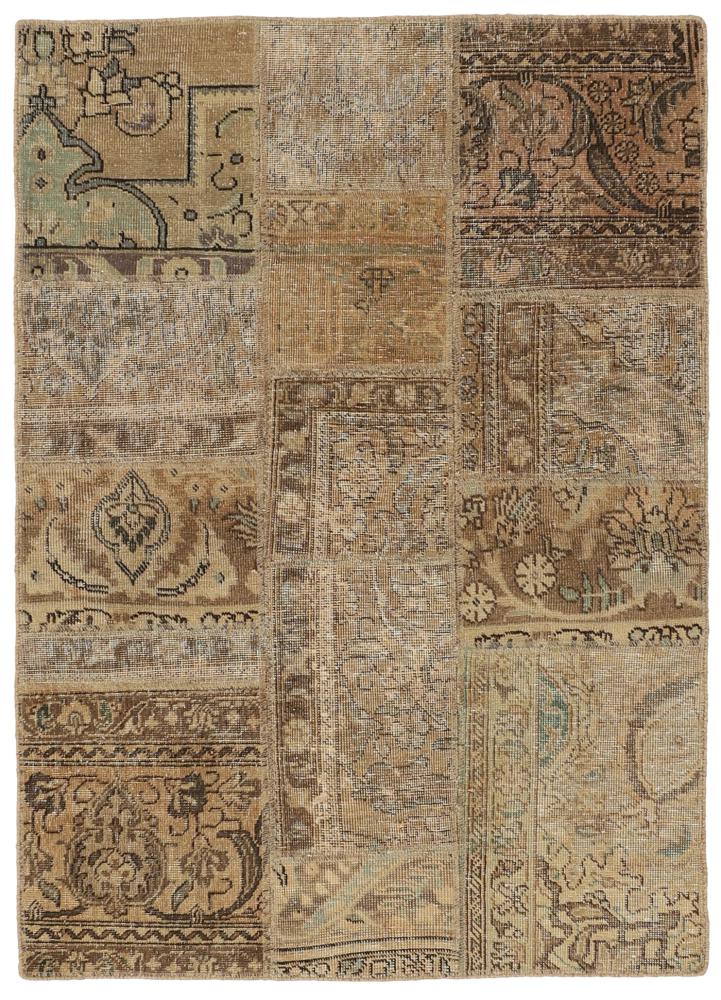 Persialainen matto Patchwork 150x105 150x105, Persialainen matto Solmittu käsin