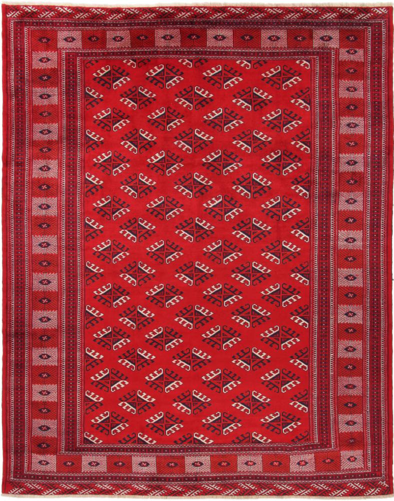 Perzsa szőnyeg Turkaman 12'8"x10'2" 12'8"x10'2", Perzsa szőnyeg Kézzel csomózva