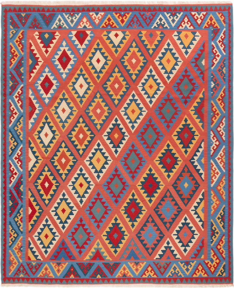 Tapis persan Kilim Fars 298x250 298x250, Tapis persan Tissé à la main