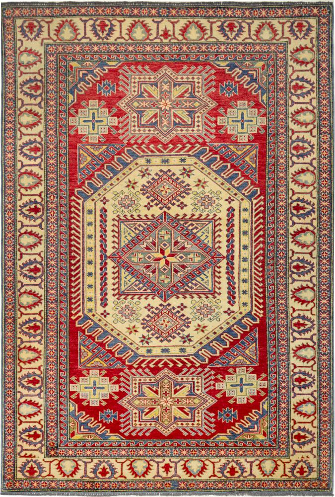 Tapete afegão Super Kazak 240x167 240x167, Tapete persa Atado à mão