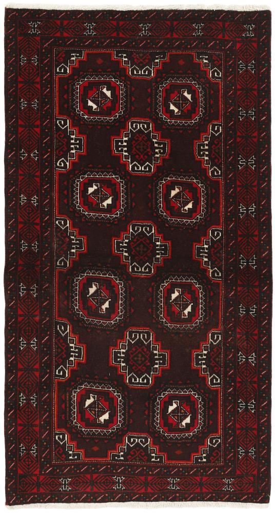 Persian Rug Baluch 195x104 195x104, Persian Rug Knotted by hand