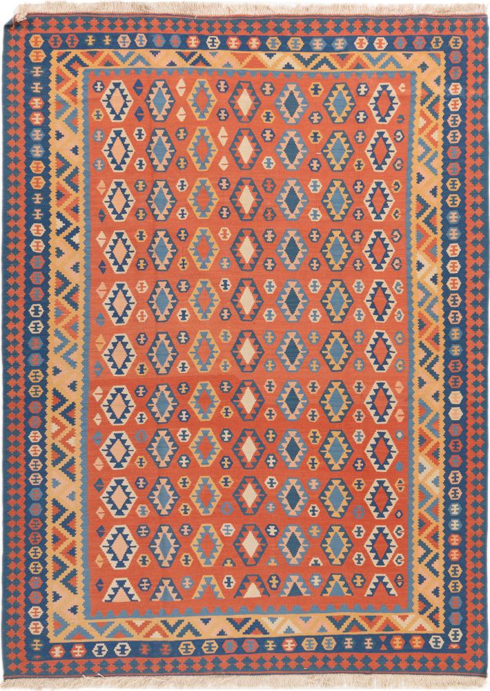 Persisk teppe Kelim Fars 243x177 243x177, Persisk teppe Handwoven 