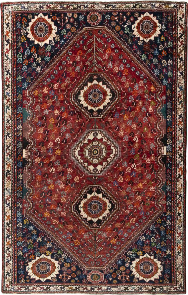 Perzisch tapijt Shiraz 282x179 282x179, Perzisch tapijt Handgeknoopte