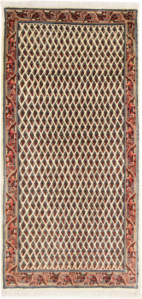 Persisk tæppe Sarough Mir 131x62 131x62, Persisk tæppe Knyttet i hånden