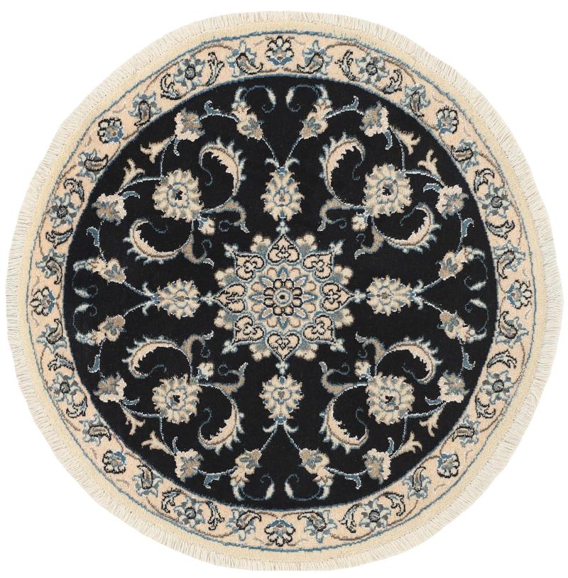 Persian Rug Nain 101x99 101x99, Persian Rug Knotted by hand