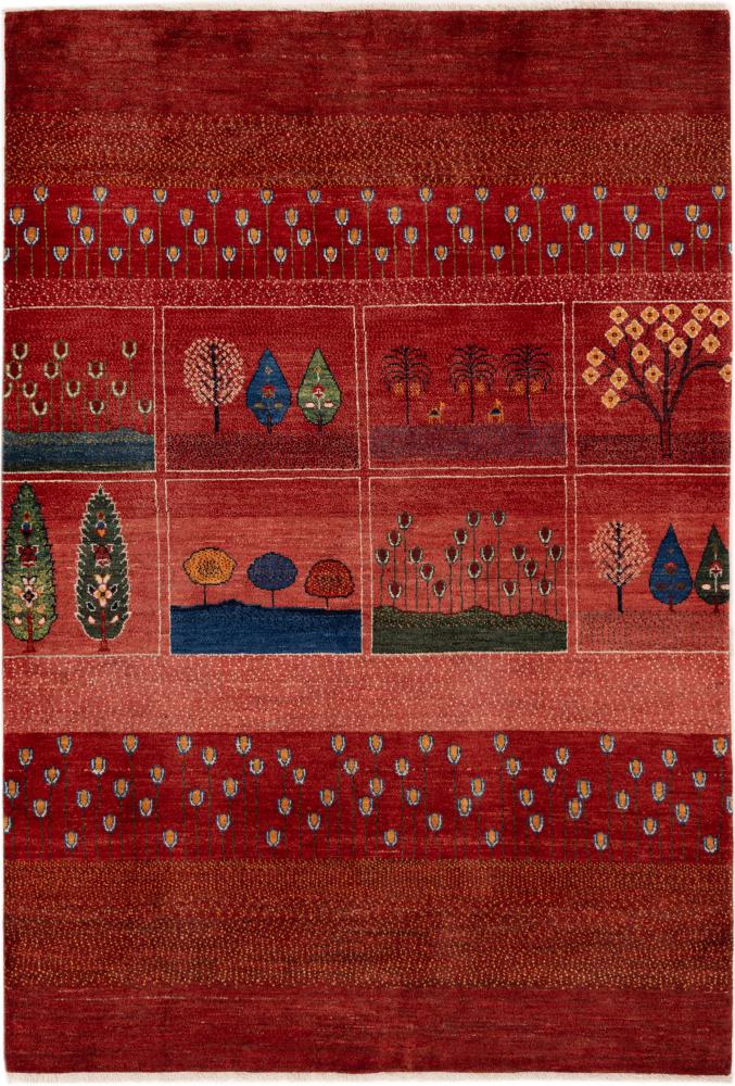 Persisk tæppe Persisk Gabbeh Kashkuli Banafsheh 237x162 237x162, Persisk tæppe Knyttet i hånden