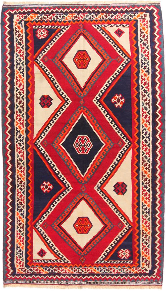 Tapete persa Kilim Fars 296x165 296x165, Tapete persa Tecido à mão