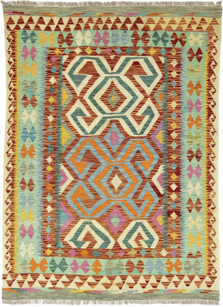 Tapis afghan Kilim Afghan Heritage 205x151 205x151, Tapis persan Tissé à la main