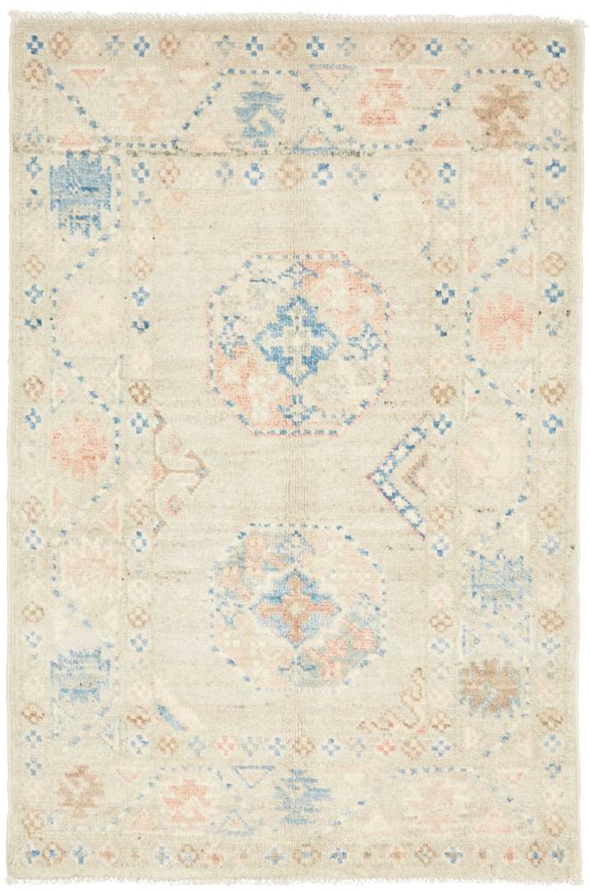 Pakistanischer Teppich Kazak 91x60 91x60, Perserteppich Handgeknüpft