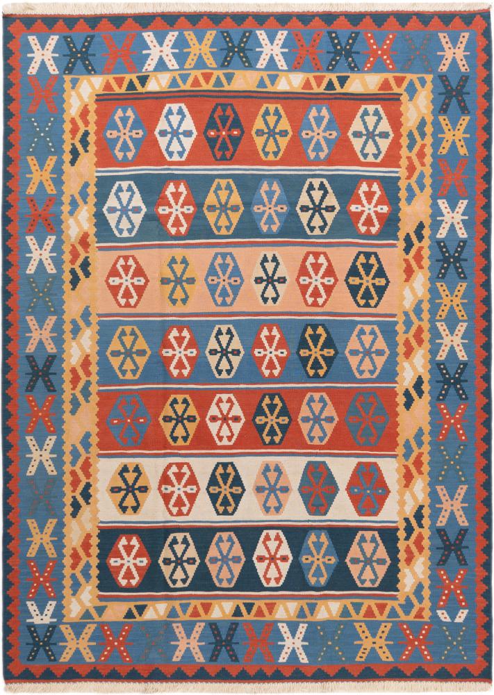 Persisk teppe Kelim Fars 237x171 237x171, Persisk teppe Handwoven 