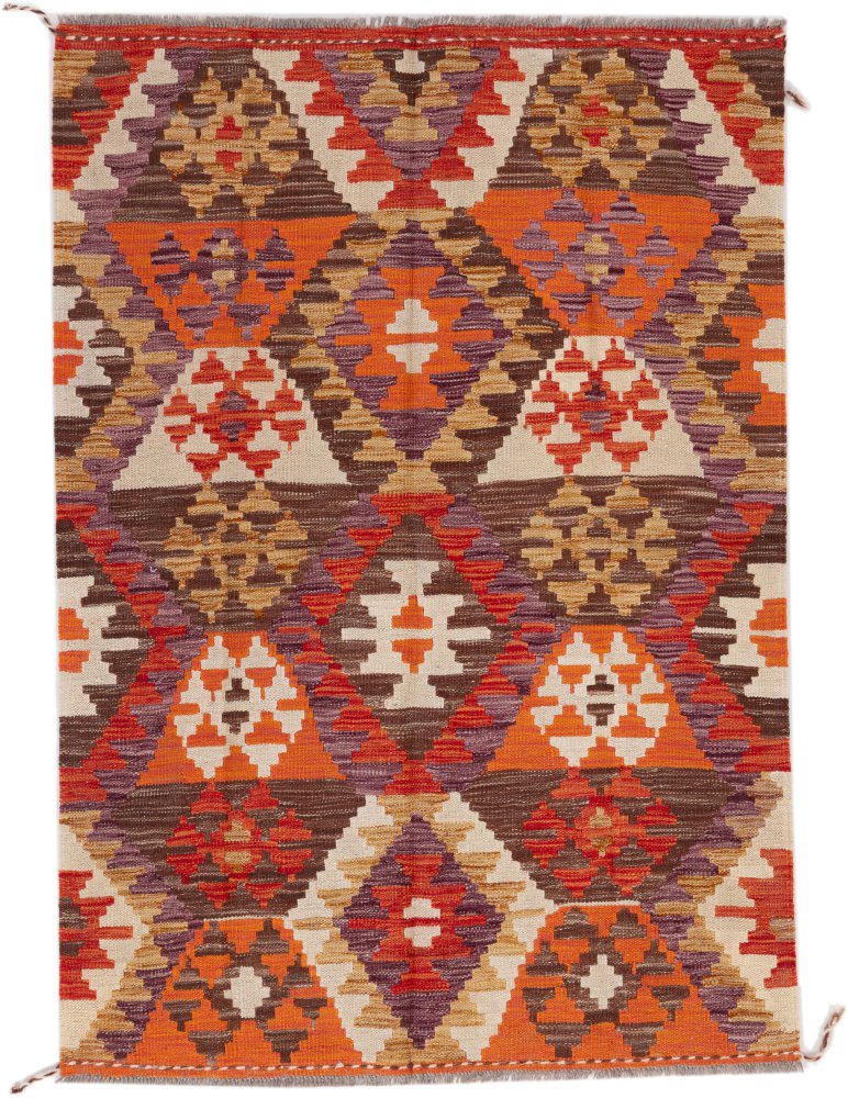 Afghanischer Teppich Kelim Afghan 147x103 147x103, Perserteppich Handgewebt