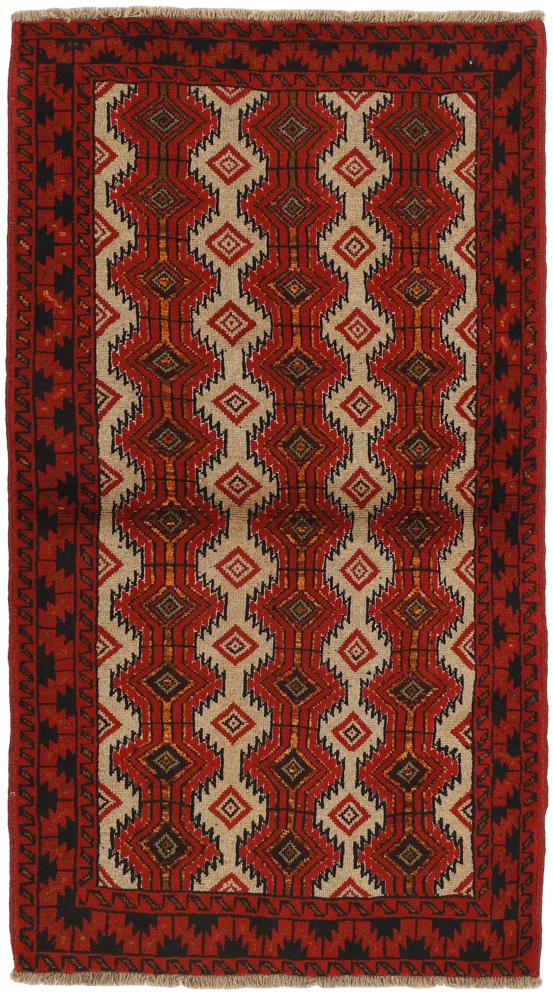 Perzisch tapijt Baluch 186x97 186x97, Perzisch tapijt Handgeknoopte