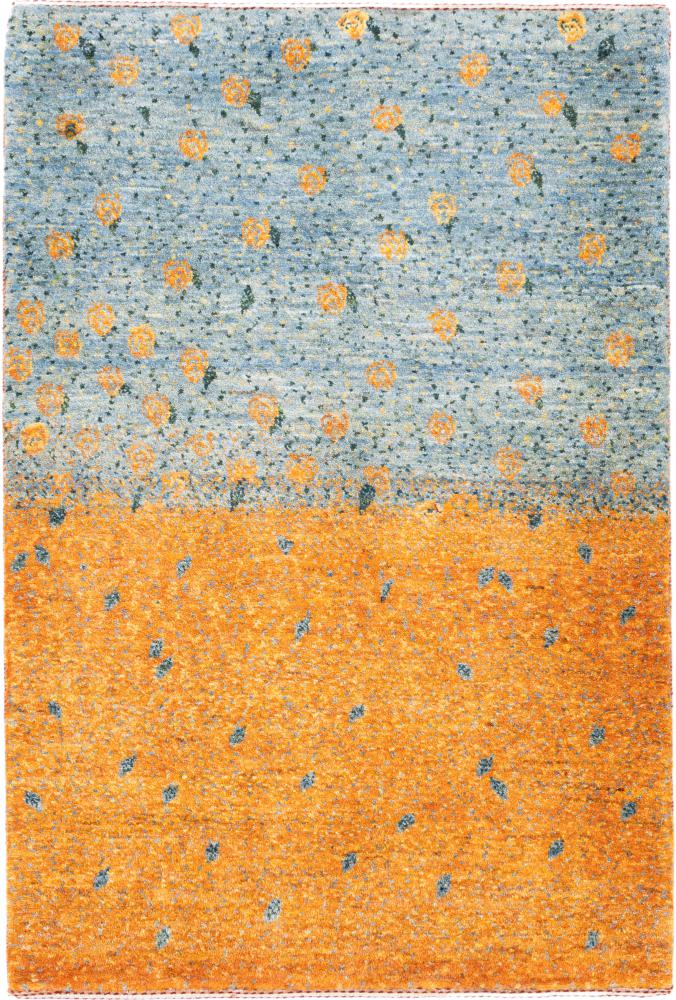 Tapis persan Persan Gabbeh Loribaft Atelier 127x84 127x84, Tapis persan Noué à la main