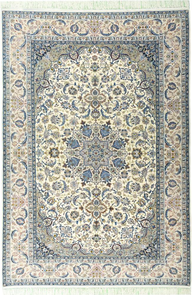 Persian Rug Isfahan   Silk Warp 295x199 295x199, Persian Rug Knotted by hand