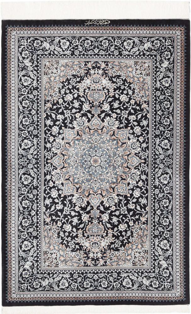 Persisk tæppe Ghom Silke 120x79 120x79, Persisk tæppe Knyttet i hånden