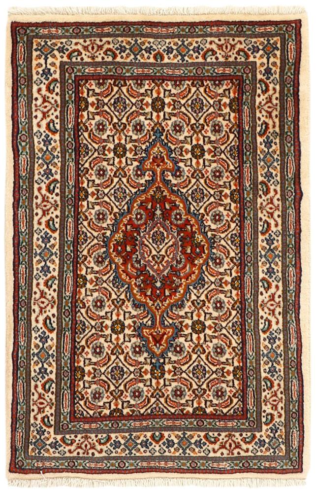 Perzisch tapijt Moud Mahi 91x61 91x61, Perzisch tapijt Handgeknoopte