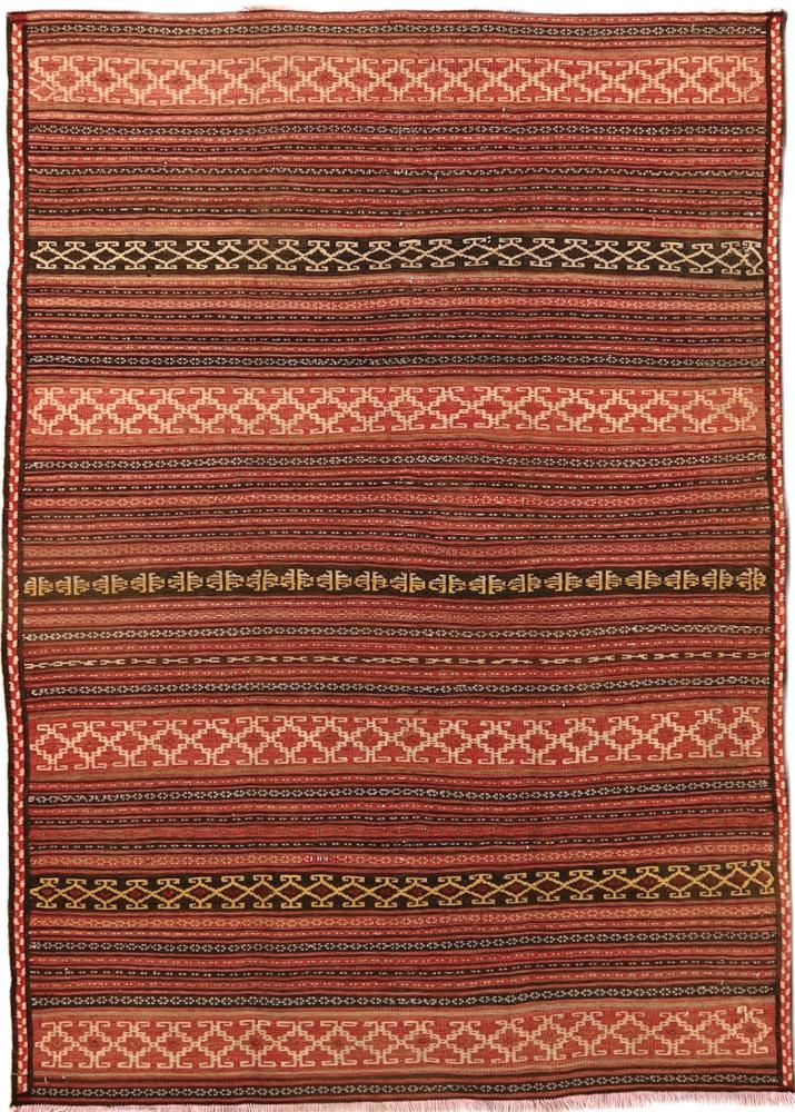 Persisk teppe Kelim Fars 162x115 162x115, Persisk teppe Handwoven 