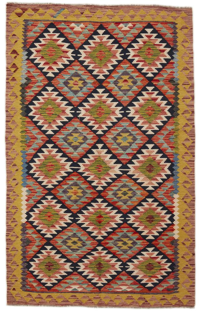 Tapete afegão Kilim Afegão 199x123 199x123, Tapete persa Tecido à mão