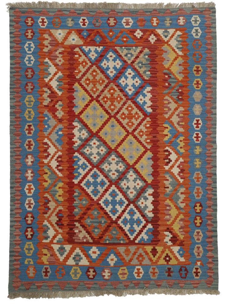 Tapete persa Kilim Fars 235x179 235x179, Tapete persa Tecido à mão