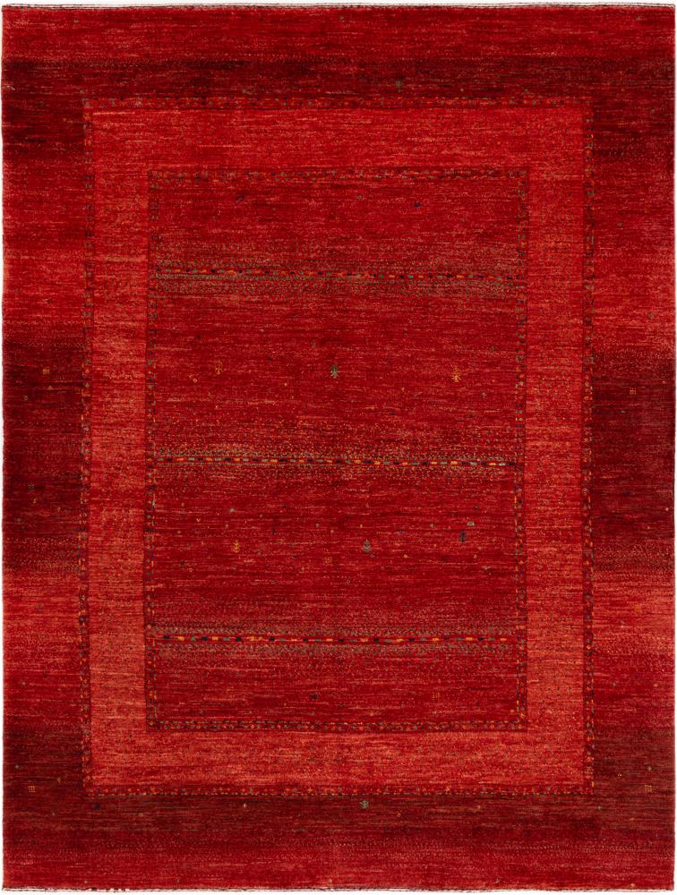 Tapis persan Persan Gabbeh Loribaft Essence 199x150 199x150, Tapis persan Noué à la main