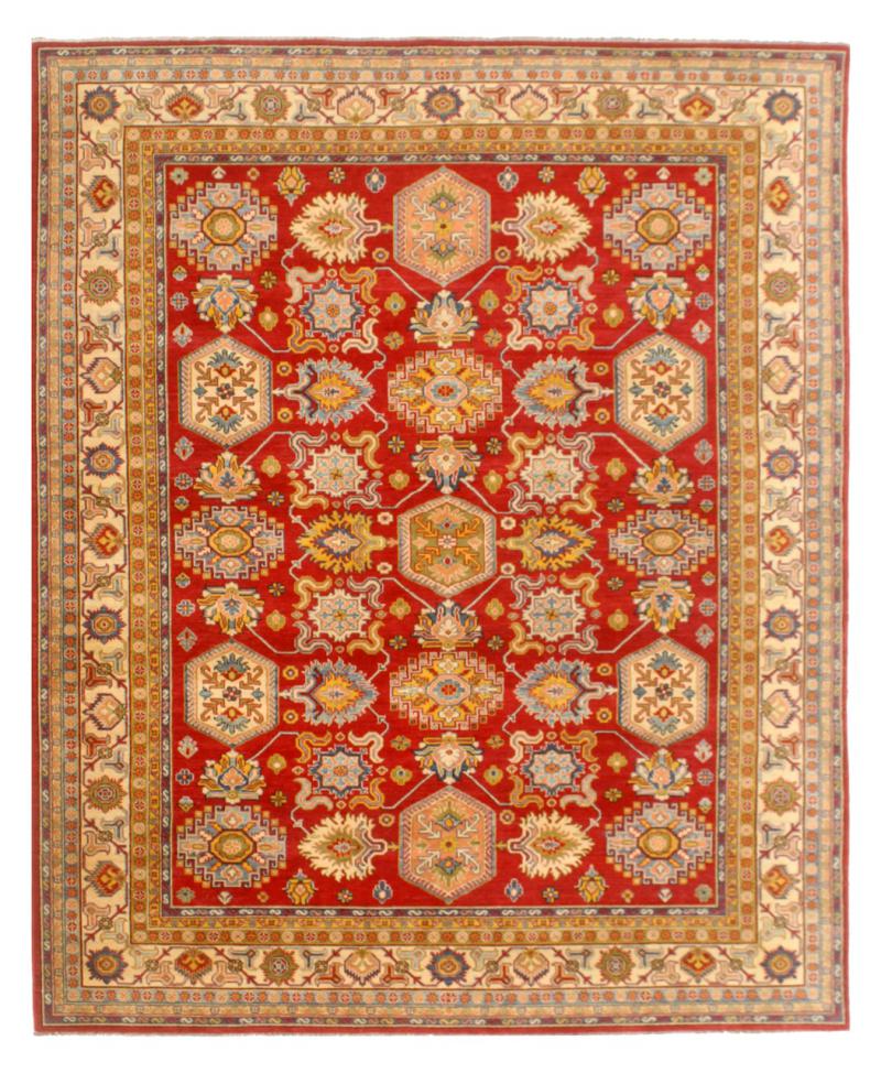 Afghan rug Kazak Ghazni 361x276 361x276, Persian Rug Knotted by hand