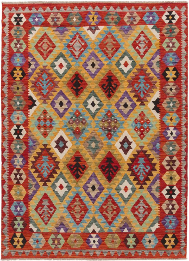 Tapete afegão Kilim Afegão Heritage 249x182 249x182, Tapete persa Tecido à mão