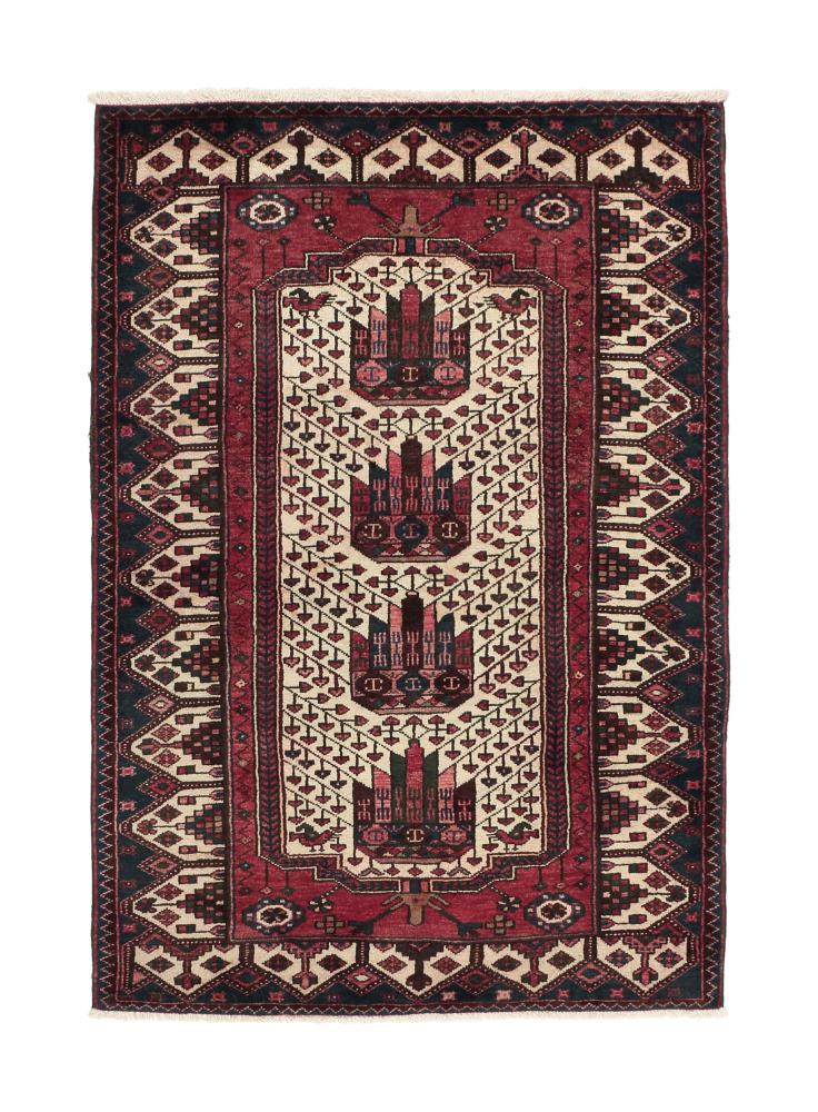 Persian Rug Hamadan 153x106 153x106, Persian Rug Knotted by hand