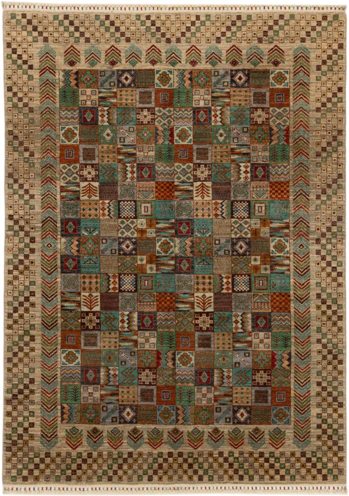 Afghan rug Arijana Design 241x173 241x173, Persian Rug Knotted by hand