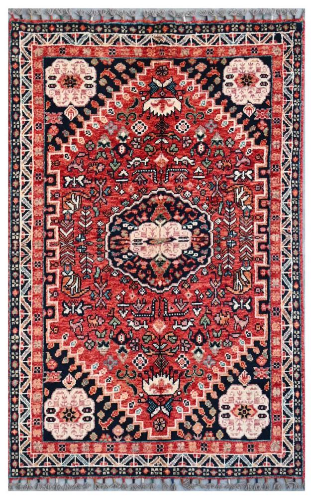 Tapete do Paquistão Kazak Ghashghai 183x114 183x114, Tapete persa Feito à mão