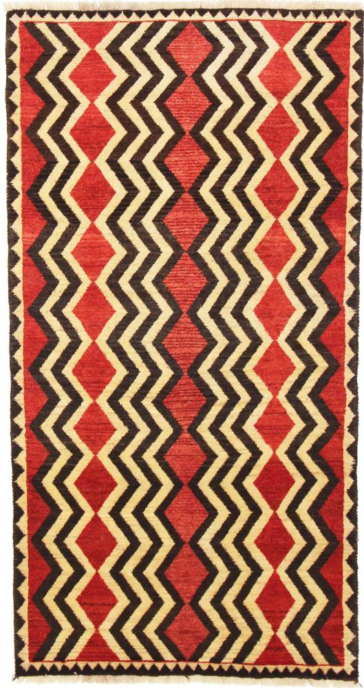 Tapete persa Ghashghai 196x105 196x105, Tapete persa Atado à mão