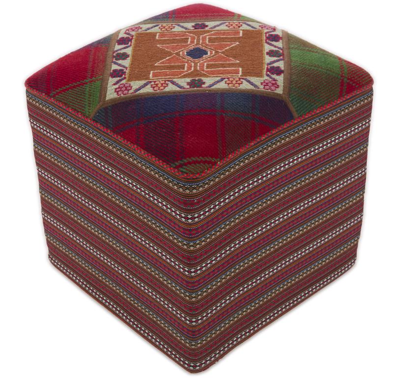 Περσικό χαλί Κιλίμ Hocker 49x49 49x49, Περσικό χαλί Χειροποίητη ύφανση