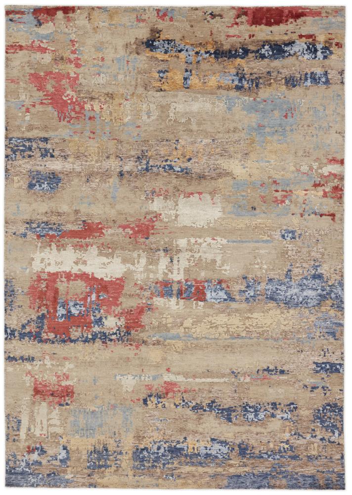 Indo rug Kilim Design 294x209 294x209, Persian Rug Knotted by hand