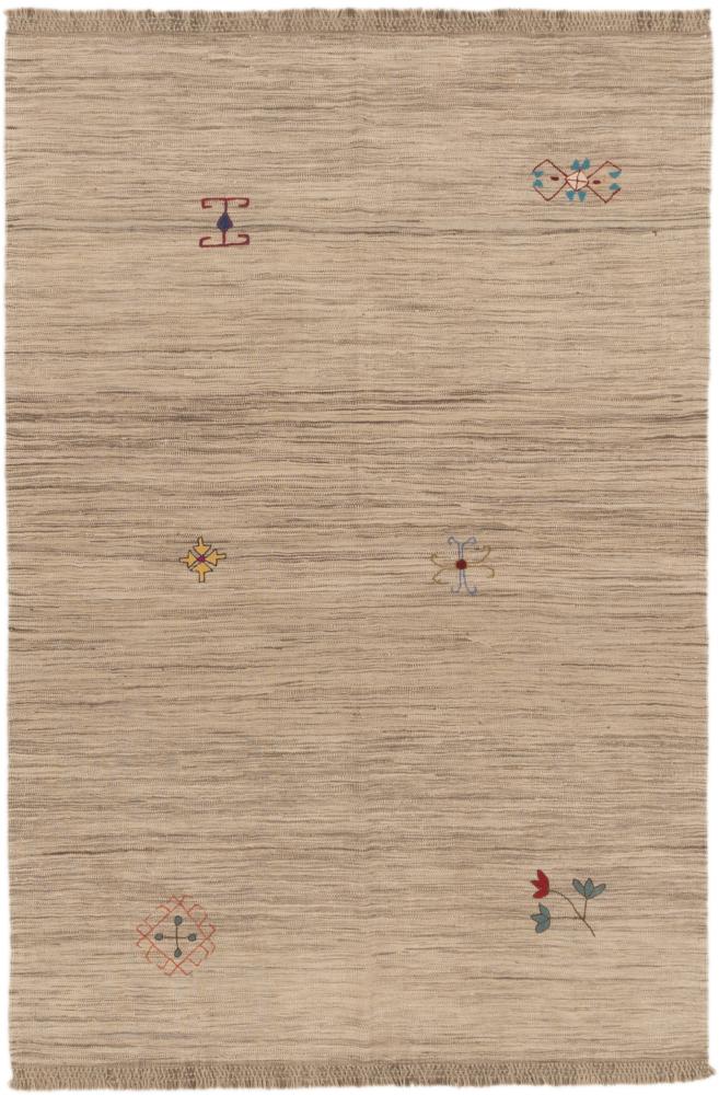 Tapis afghan Kilim Afghan Design 240x158 240x158, Tapis persan Tissé à la main
