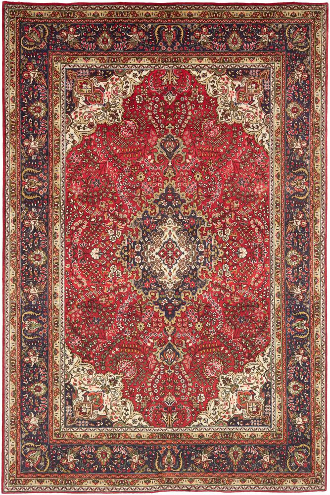Persian Rug Tabriz 301x199 301x199, Persian Rug Knotted by hand
