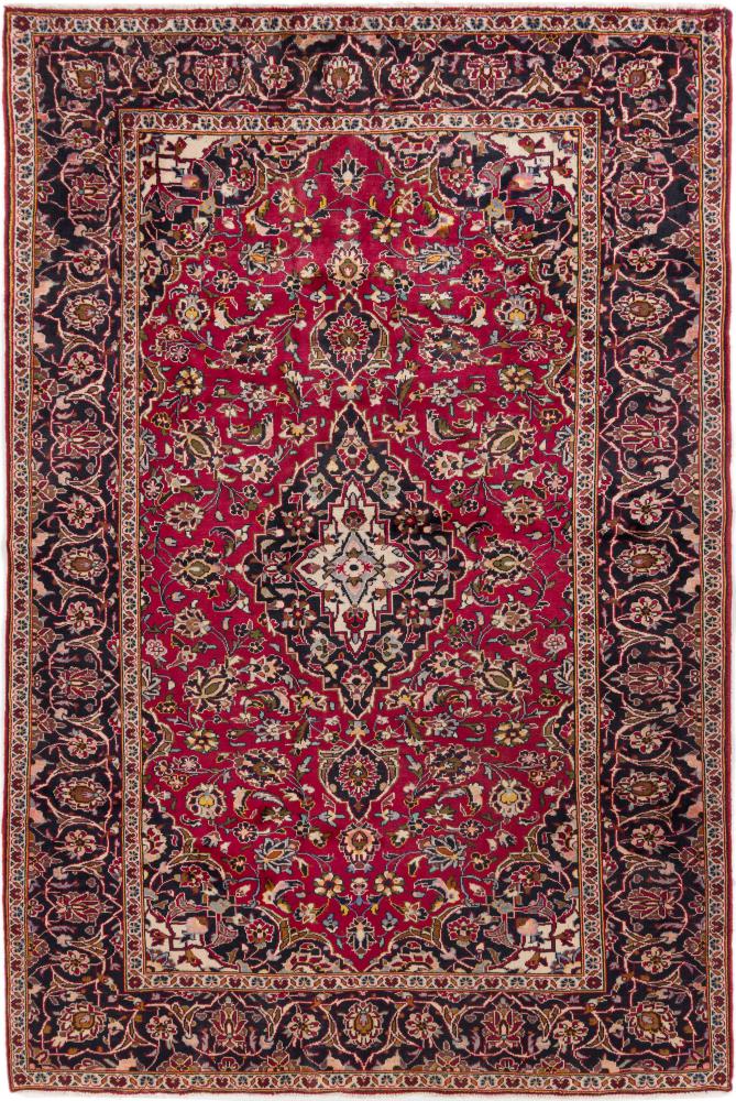 Περσικό χαλί Keshan 308x202 308x202, Περσικό χαλί Οι κόμποι έγιναν με το χέρι