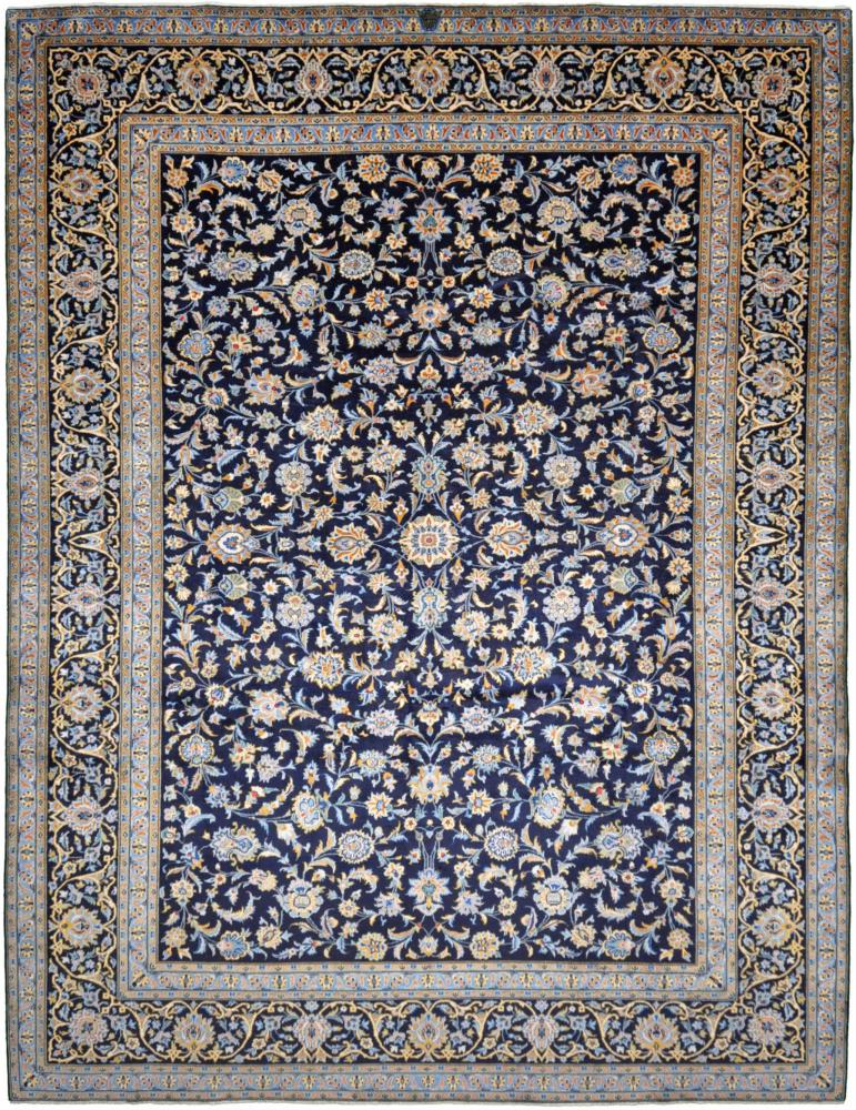 Persisk matta Keshan 376x270 376x270, Persisk matta Knuten för hand